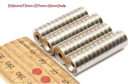 Top quality magnet disc countersunk magnet ring countersunk hole magnet