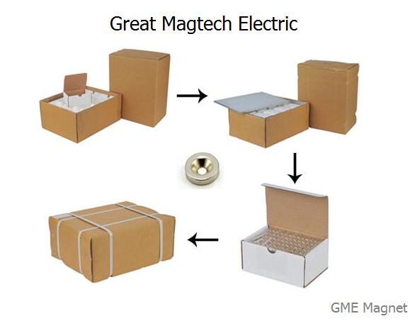 Top quality magnet disc countersunk magnet ring countersunk hole magnet