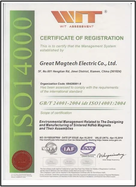 Certificate Of Registration